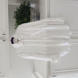 White linen shirt by Banana Republic, xs